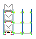 Radio-shuttle rack