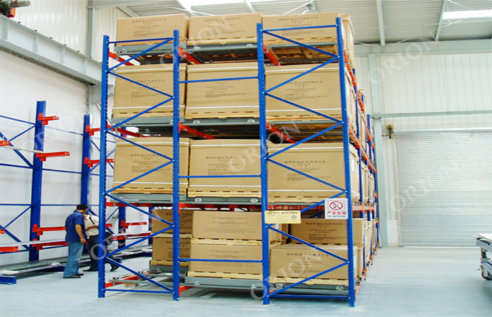 Push-Back Pallet Racking