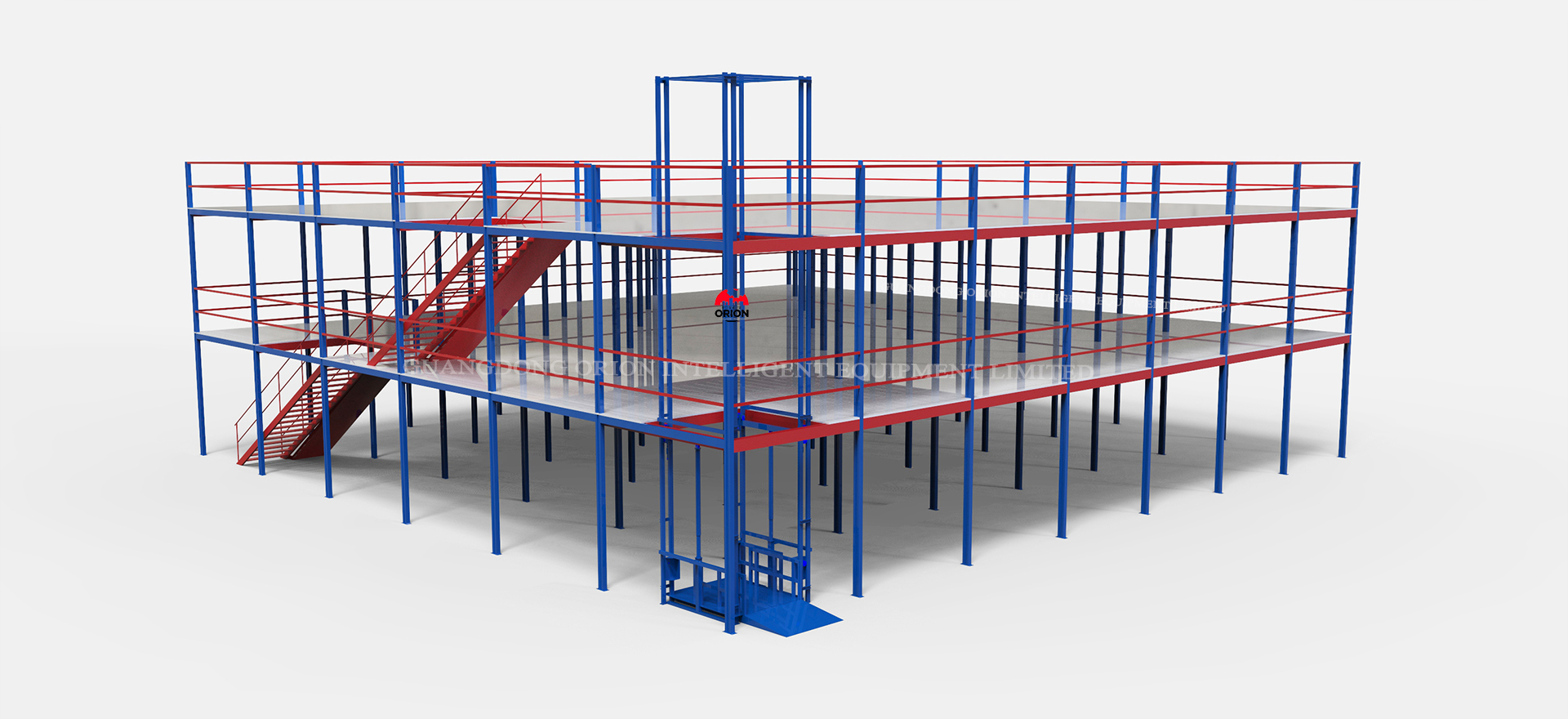 Mezzanine Floor (Steel Platform)