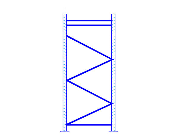 Upright frame