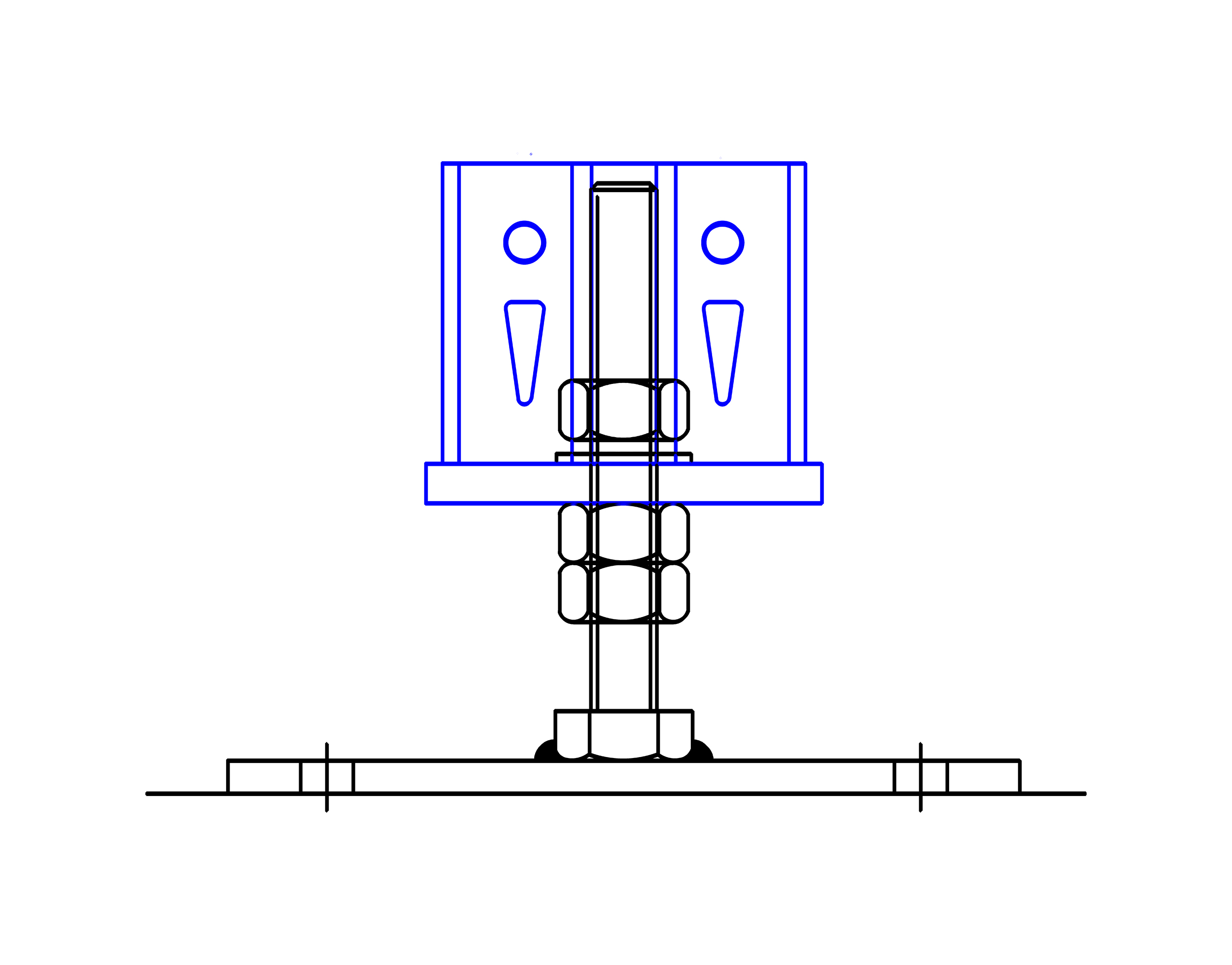 Adjustable footing