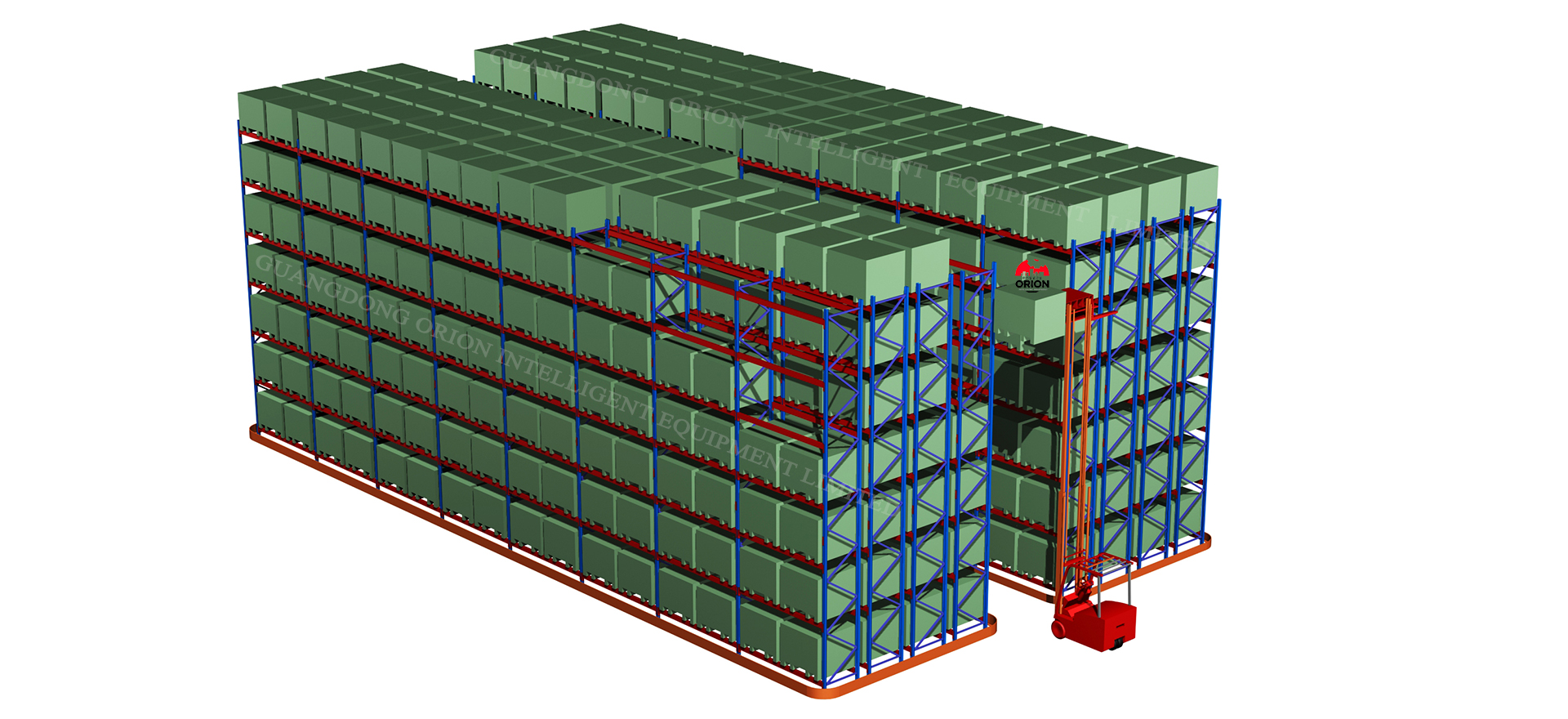 Double-Deep Pallet Rack 