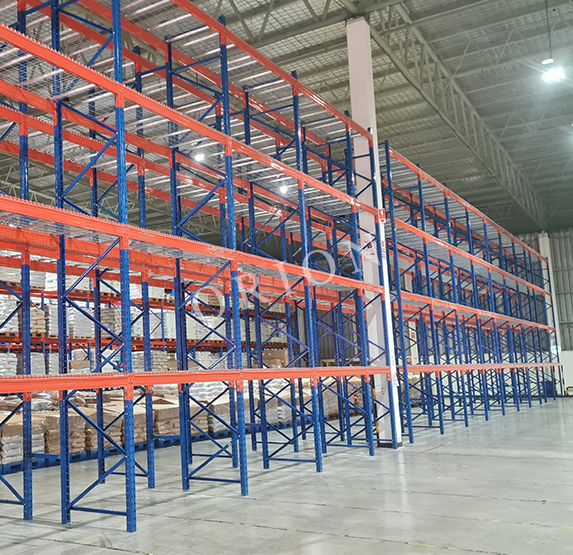 Logistics Hub Warehouse | Phase‑I Racking Installation Completed